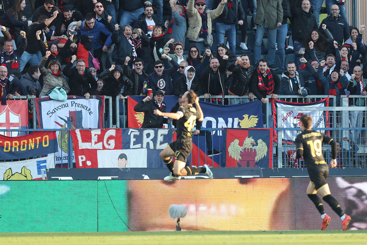 Il Genoa torna al successo, sconfitto l’Empoli 2-1