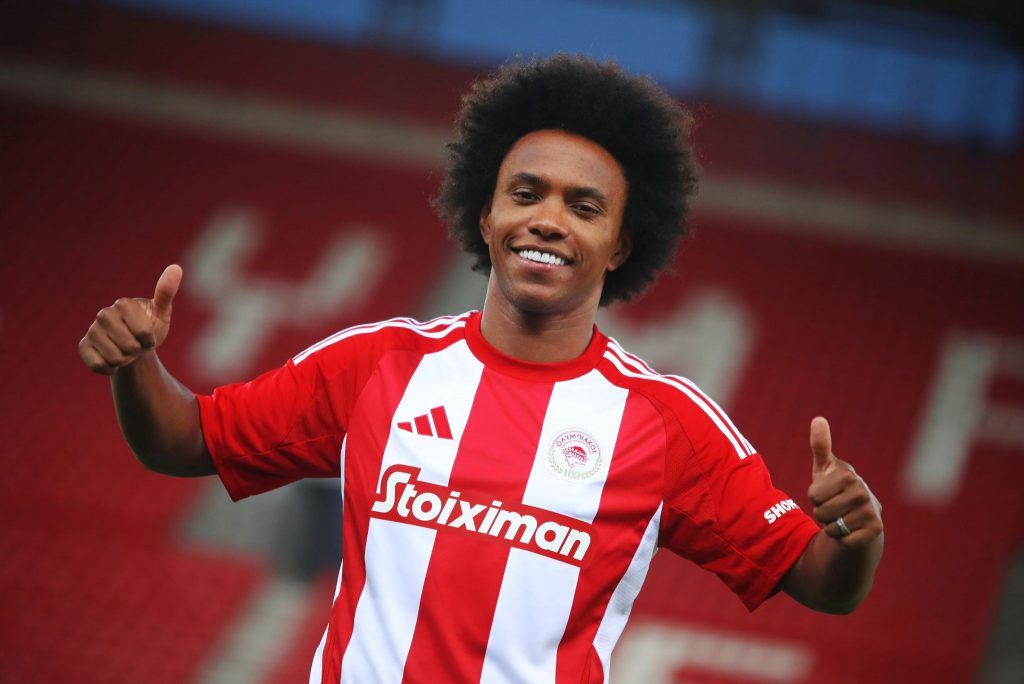 Willian rescinde il contratto con l’Olimpiakos