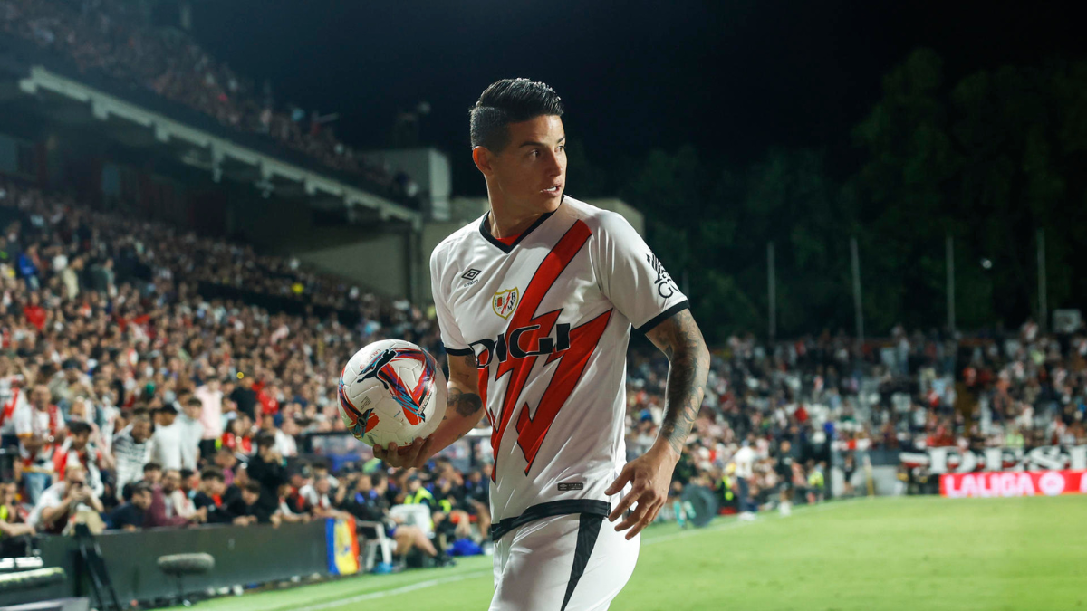 James Rodriguez pronto a rescindere con il Rayo Vallecano