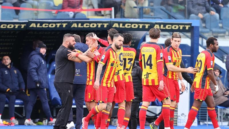 Lecce show: la squadra di Giampaolo travolge l’Empoli