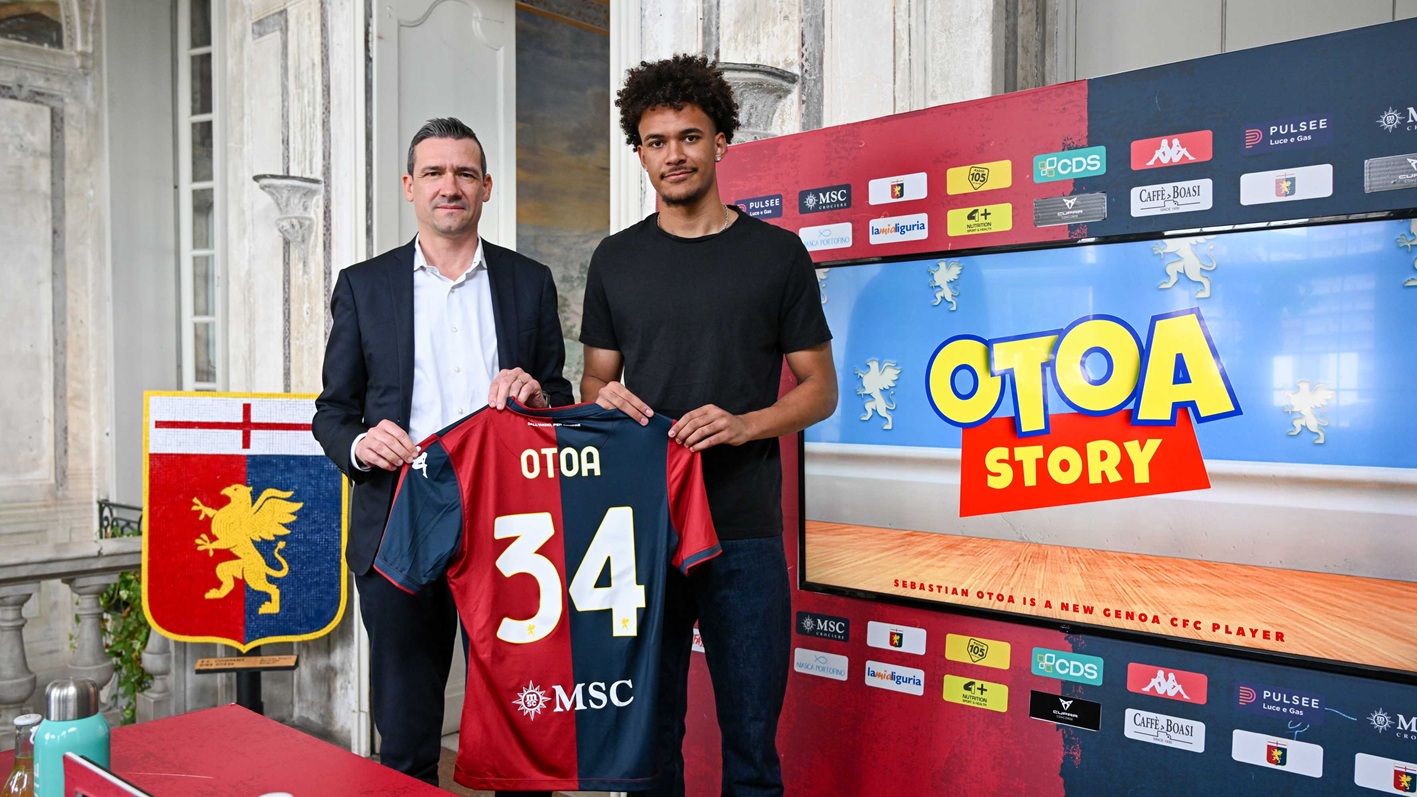 Ufficiale: Otoa è un nuovo giocatore del Genoa