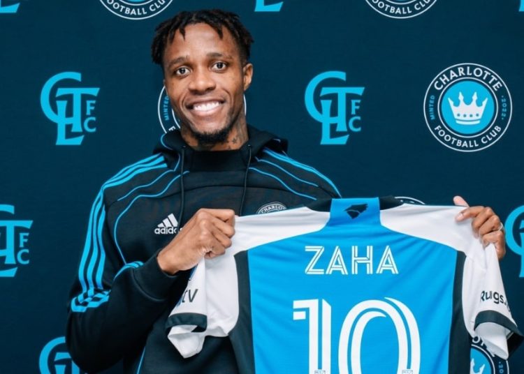 Ufficiale, Wilfried Zaha è un nuovo giocatore del Charlotte FC